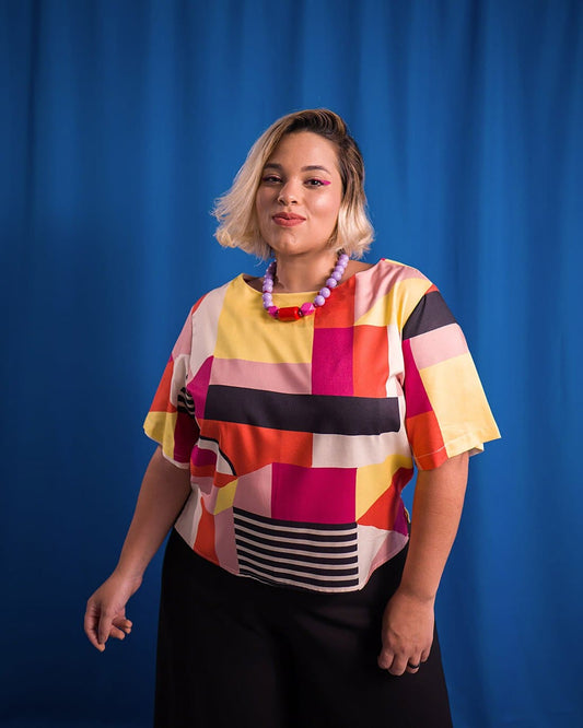 Blusa Malu | Oitentinha Amarelo