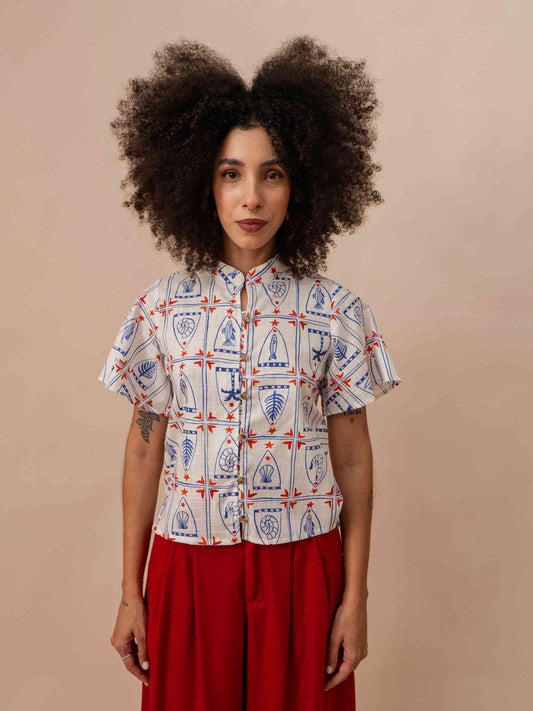 BLUSA NIPÔNICA | BEIRA MAR