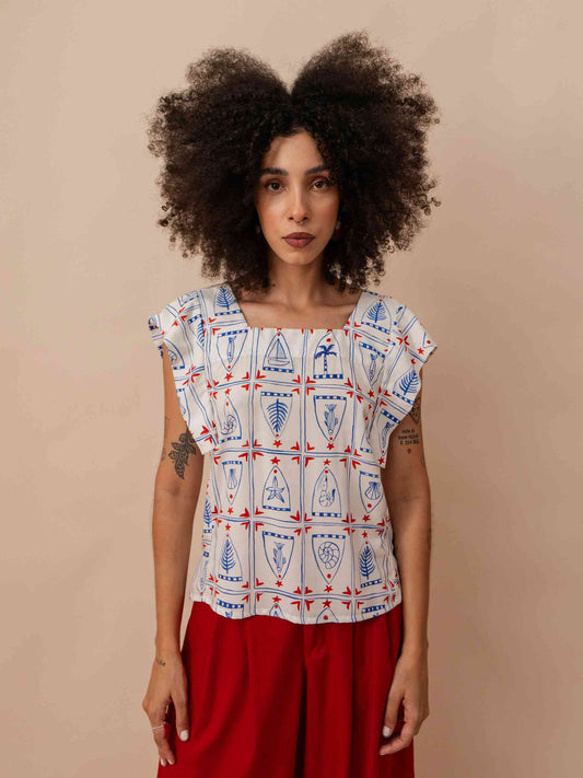 BLUSA JÚLIA | BEIRA MAR