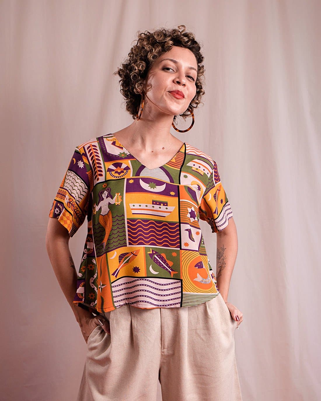 Blusa Mat | Armorial
