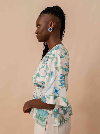 BLUSA KIMONO | GUARATIBA