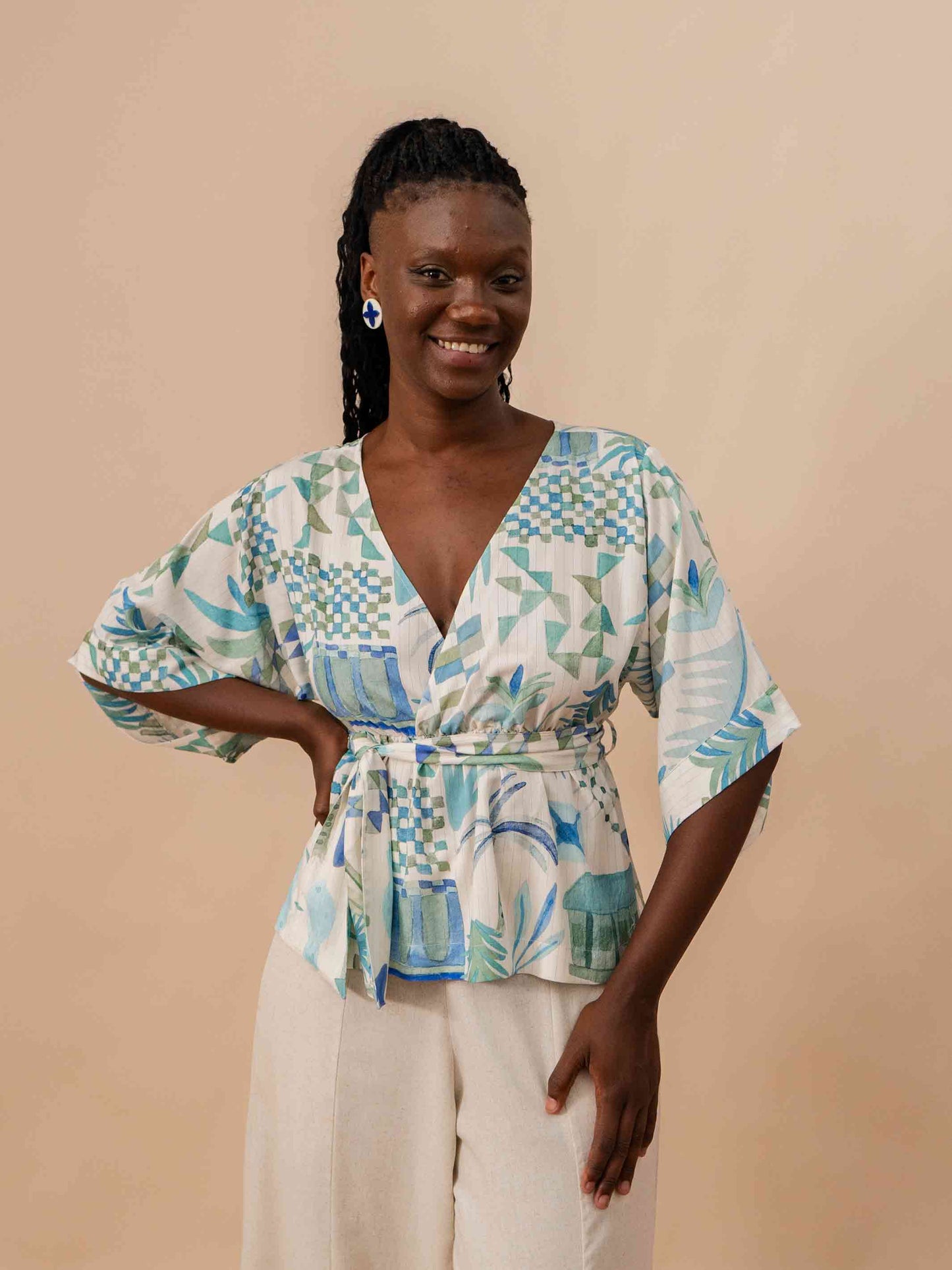 BLUSA KIMONO | GUARATIBA