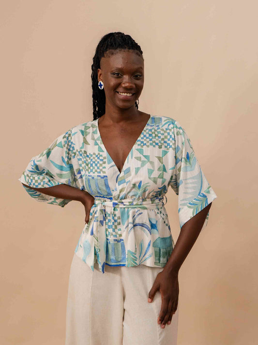 BLUSA KIMONO | GUARATIBA