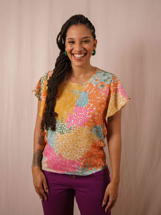 Blusa Cris | Lantejoula