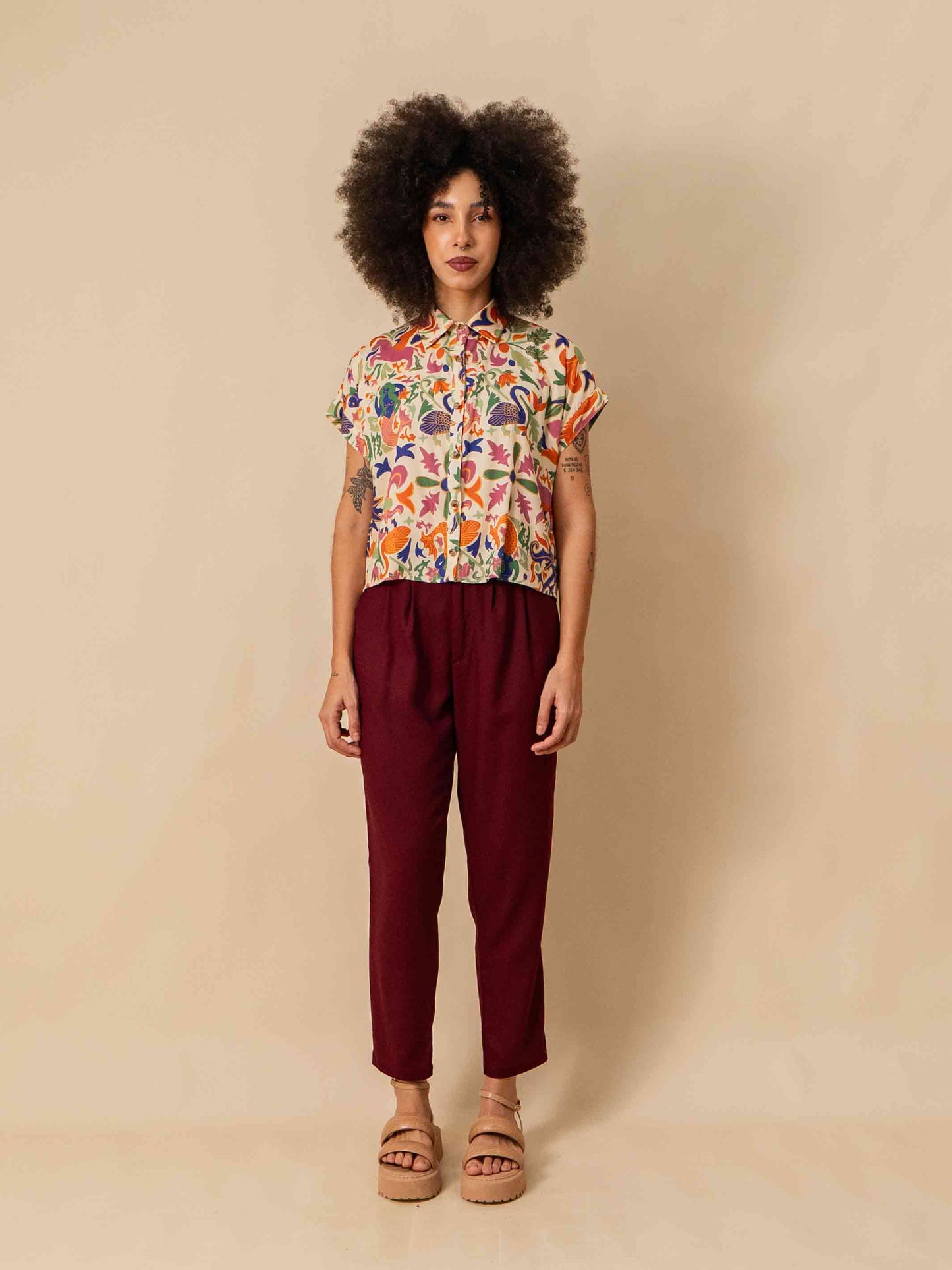 BLUSA BOTÕES | ILUMINURAS OFF