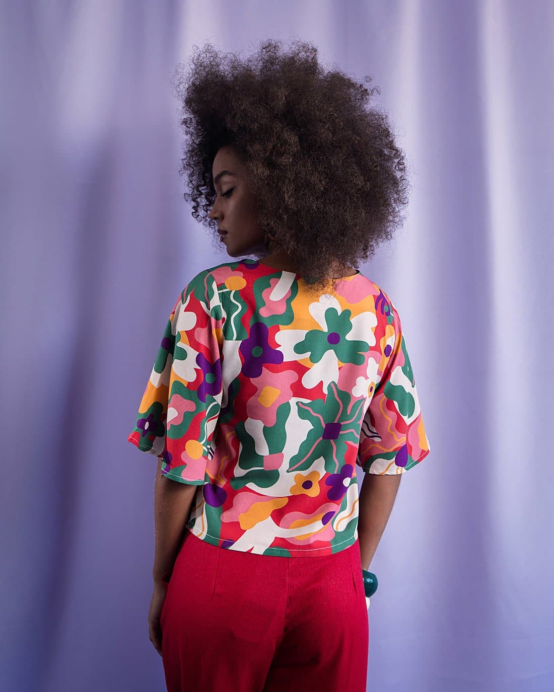 Blusa Marina | Bromélia