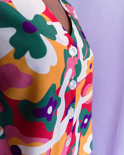 Blusa Marina | Bromélia