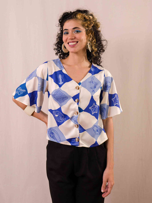 Blusa Marina | Mar