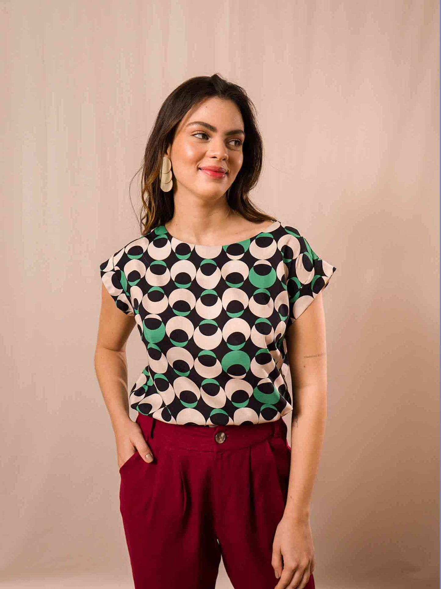 Blusa canoa | Sampa