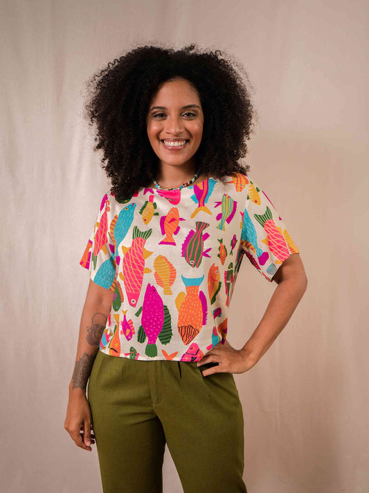 Blusa Malu Peixes | Off