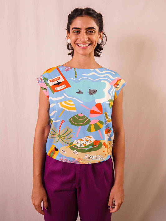 Blusa Canoa | Pina