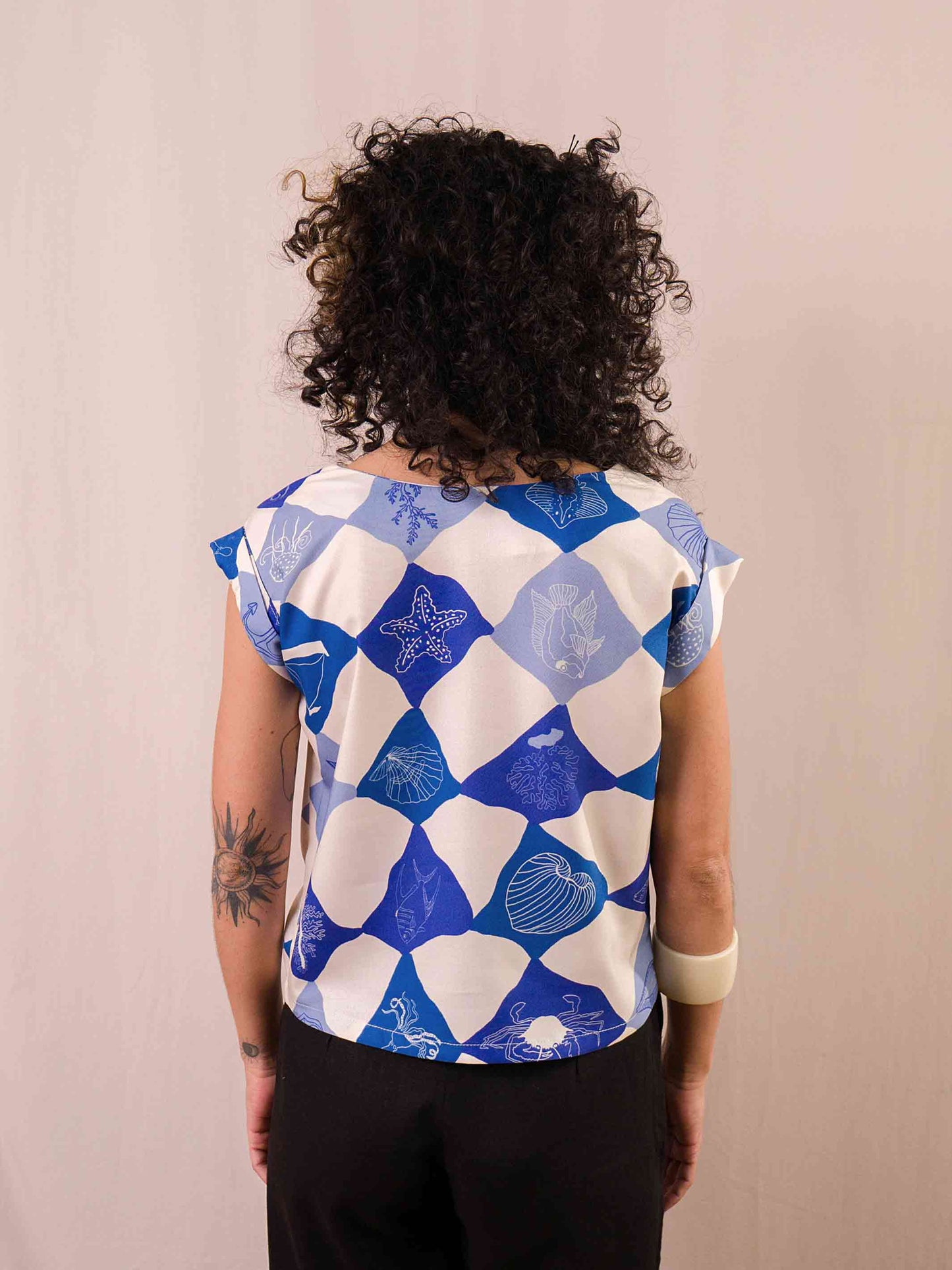 Blusa Canoa | Mar