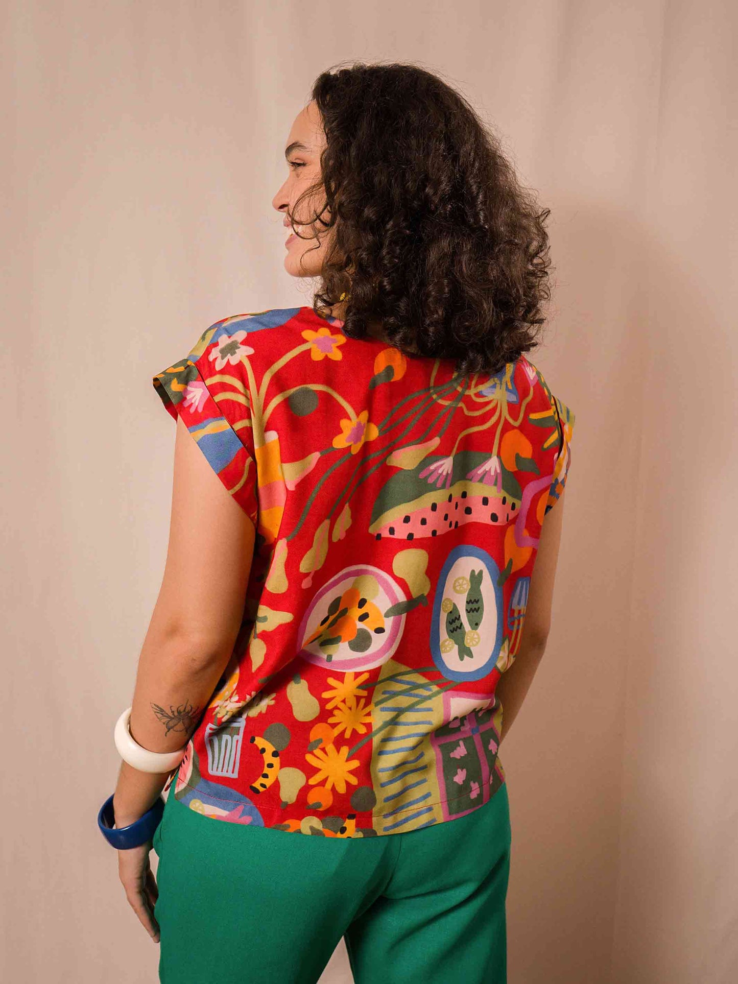 Blusa canoa | Enigma
