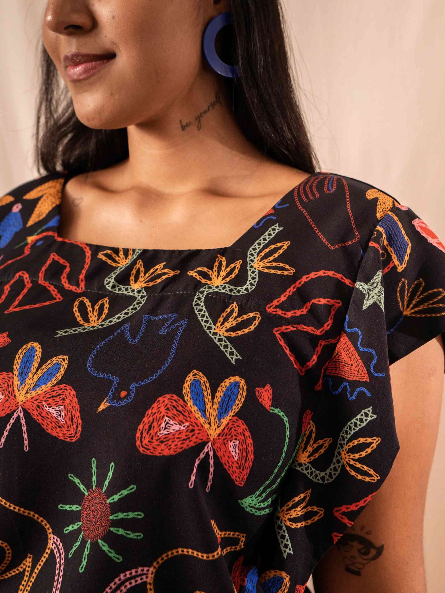 BLUSA JULIA | LINHAS DE VIOLETA