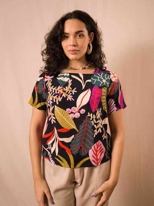 BLUSA SONIA | FOLHAGENS