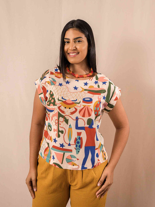 BLUSA CANOA | MARUJA
