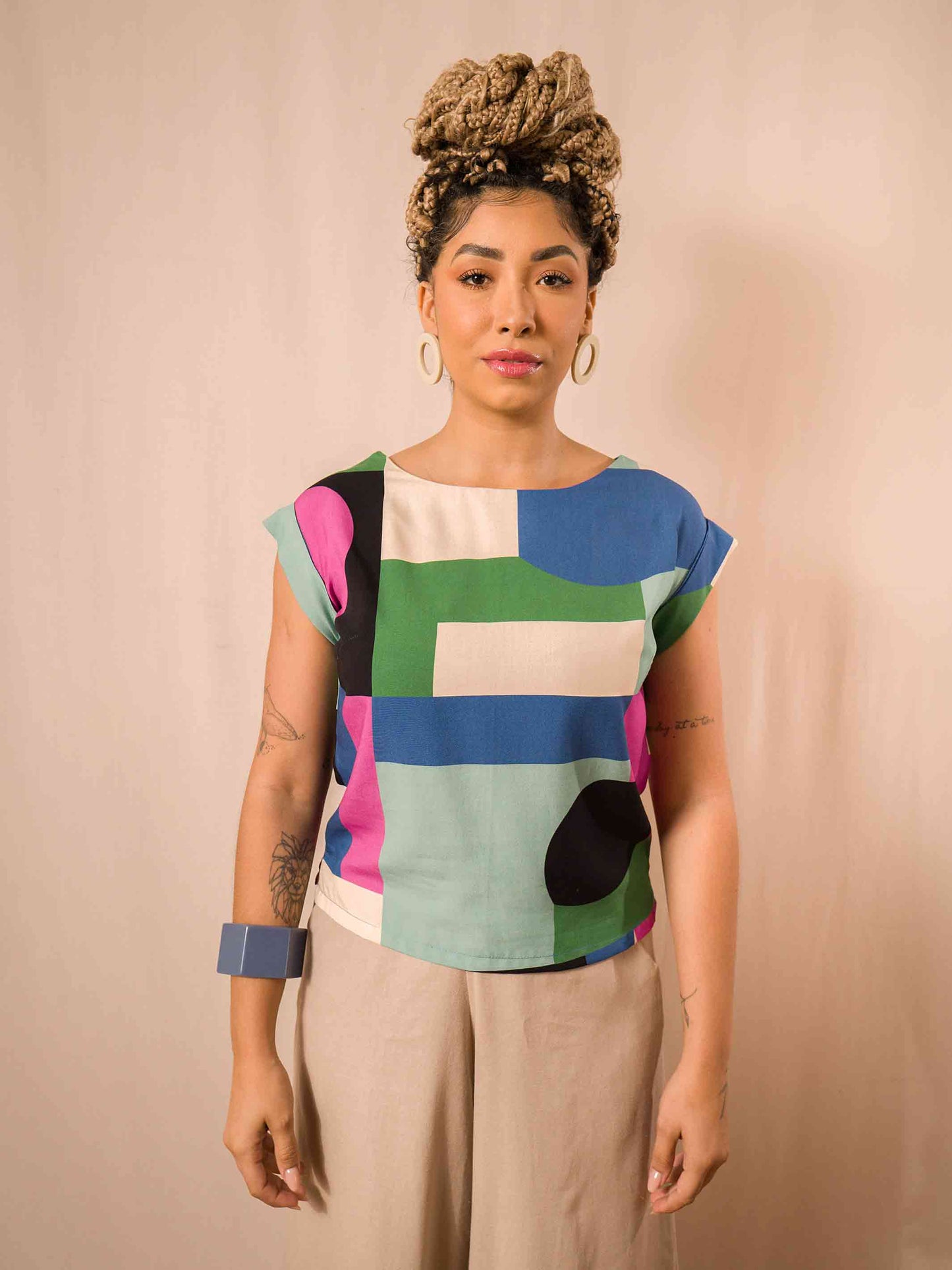 Blusa canoa | Projeto