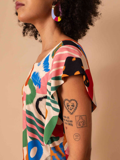 BLUSA JÚLIA | PEDRINHAS