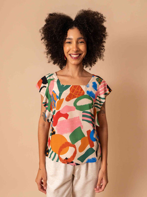 BLUSA JÚLIA | PEDRINHAS