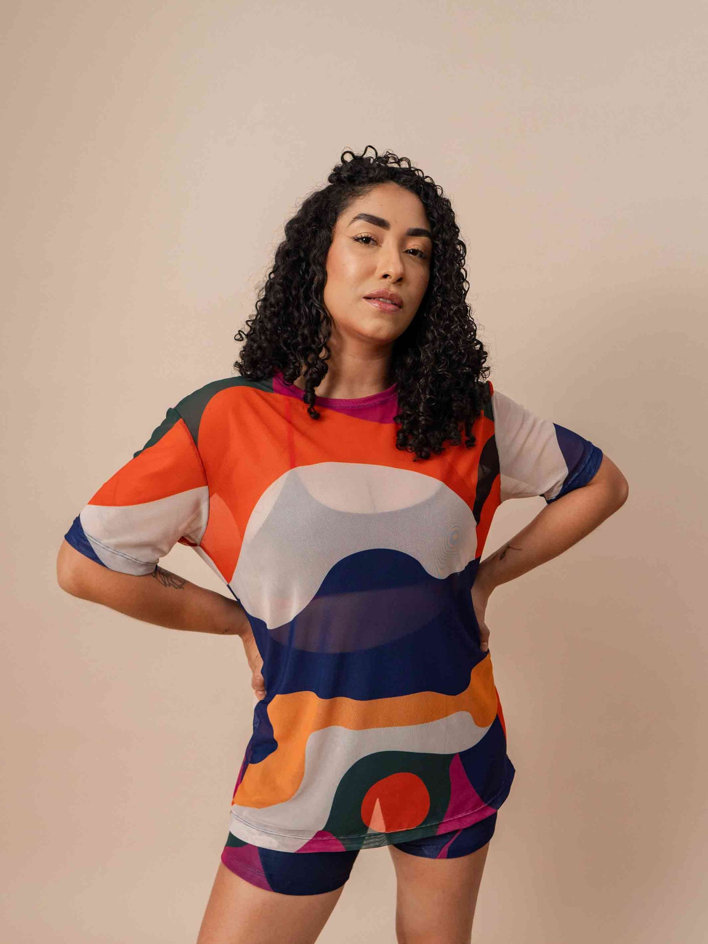 BLUSA OVER TULE | ANDES