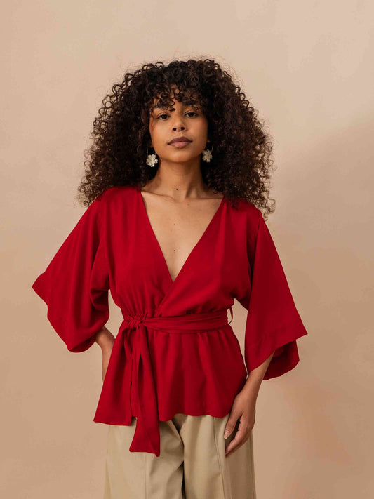 BLUSA KIMONO | VISCOSE