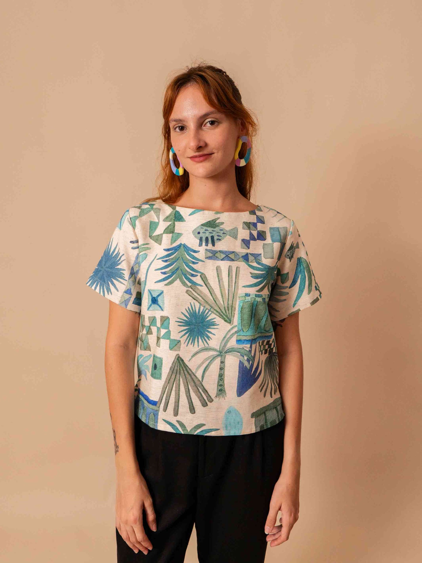 BLUSA MALU ALGODÃO | GUARATIBA