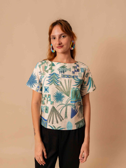 BLUSA MALU ALGODÃO | GUARATIBA