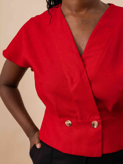 BLUSA LUNA | LINHO