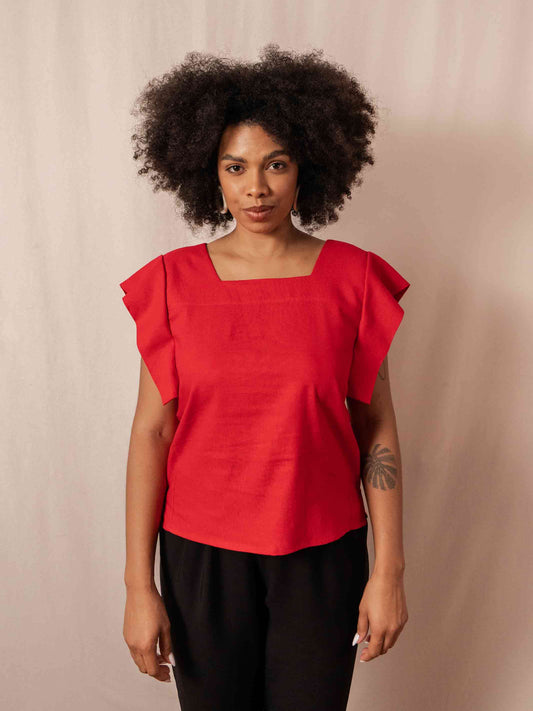 BLUSA JULIA| LINHO