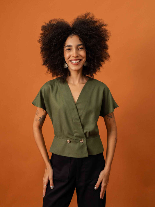 Blusa Luna | Linho