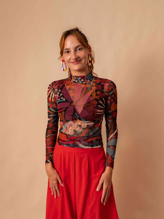 BLUSA TULE | MARACATU
