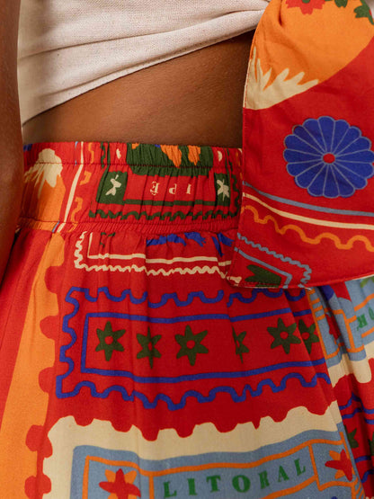 CALÇA DANI | SELO POSTAL VERMELHO