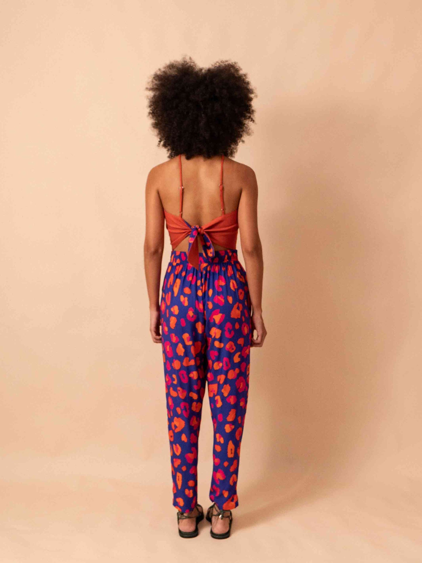 CALÇA DANI | ONCINHA AZUL