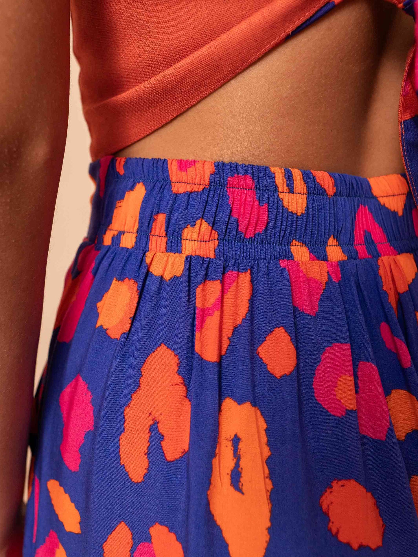 CALÇA DANI | ONCINHA AZUL