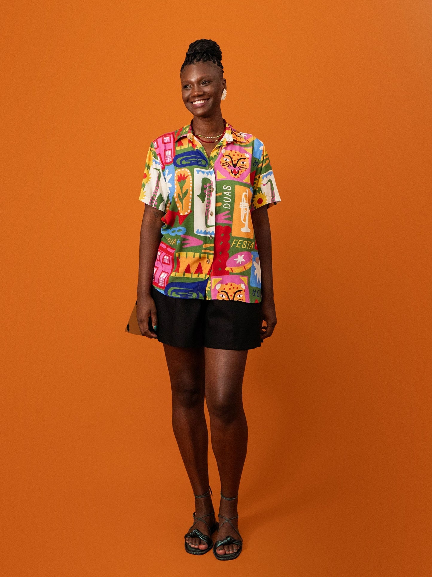 CAMISA DE BOTÃO | FOLIA