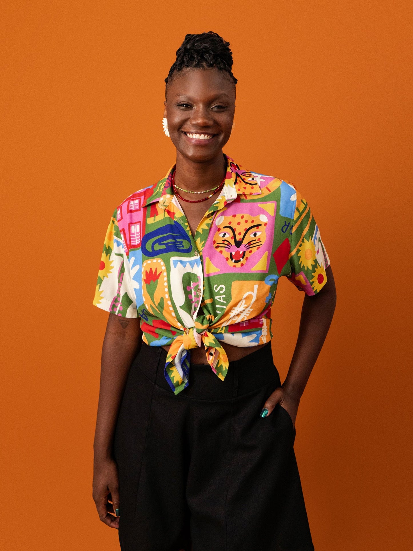 CAMISA DE BOTÃO | FOLIA