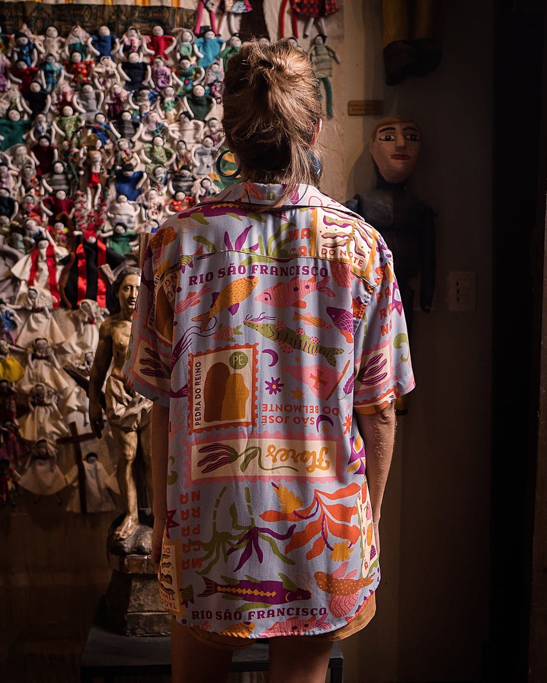 Camisa de Botão | Viajo porque Preciso