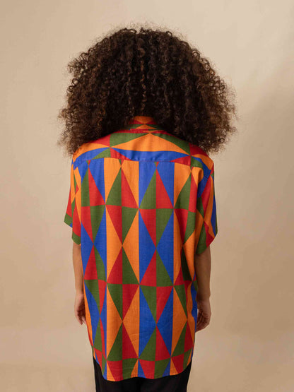 CAMISA DE BOTÃO | BALÃO AZUL