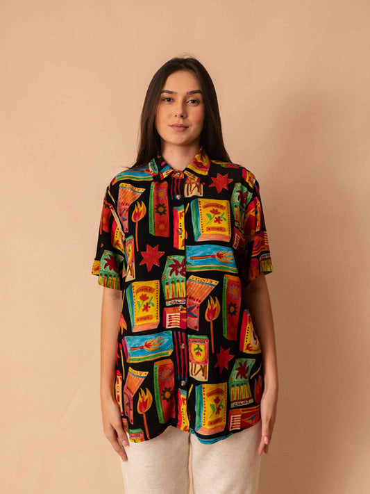 CAMISA DE BOTÃO | FÓSFORO