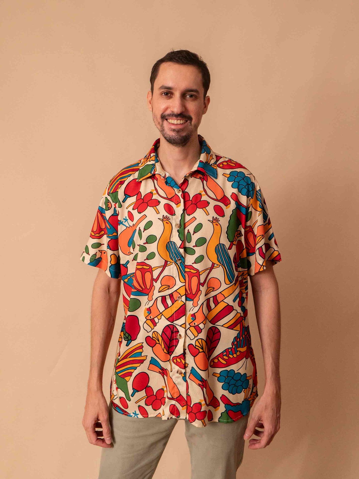 CAMISA DE BOTÃO | BICHOS DO AR