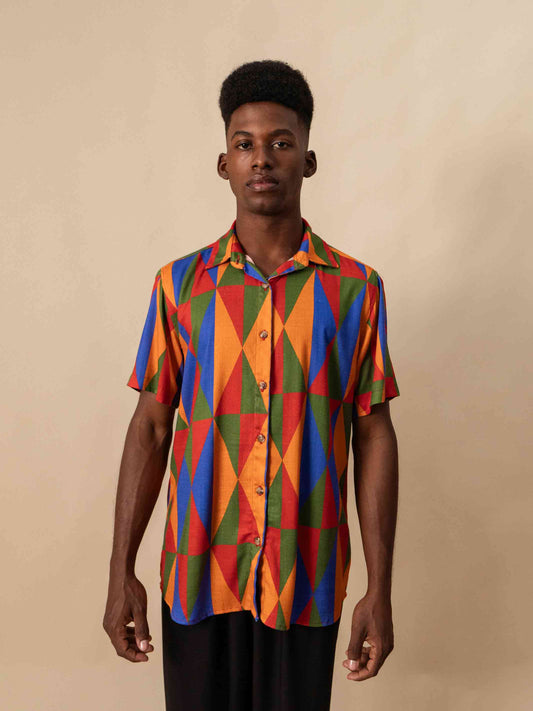 CAMISA DE BOTÃO | BALÃO AZUL