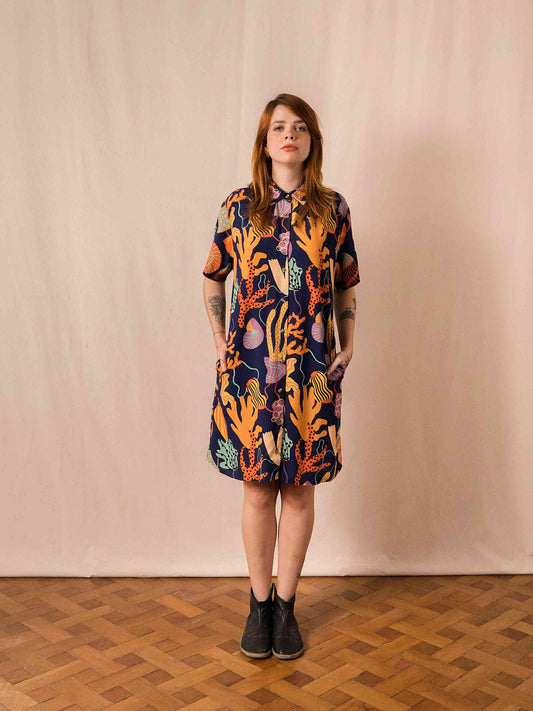 CHEMISE LIA CURTO | CONCHAS