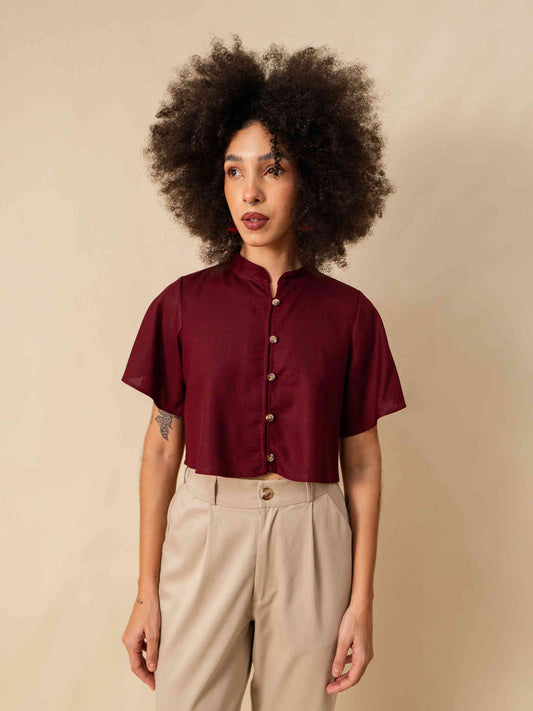 CROPPED NIPÔNICA | LINHO