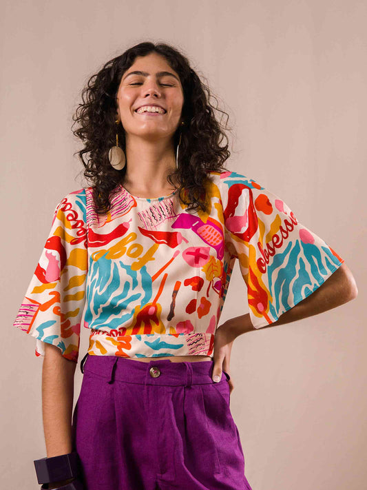 Cropped Laço | Brega