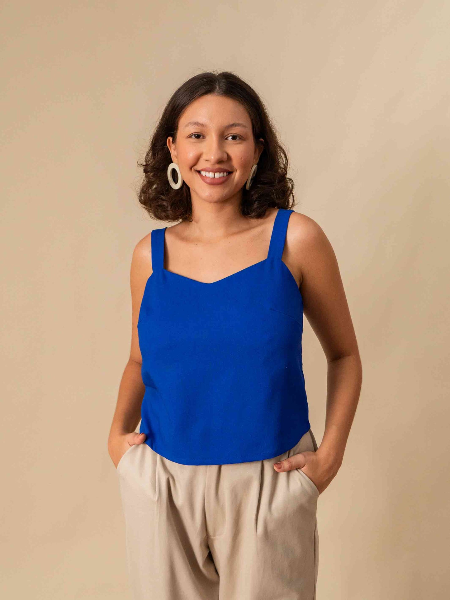 Cropped Gio | Linho