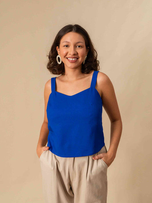 Cropped Gio | Linho