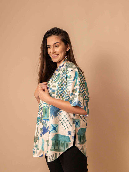 KIMONO ALGODÃO | GUARATIBA