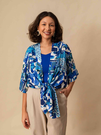 KIMONO | AMPARO AZUL
