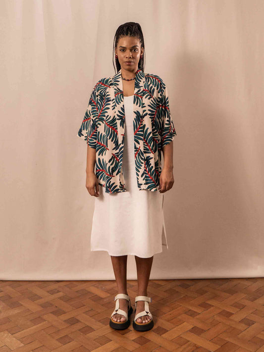 KIMONO | PALMEIRA AZUL