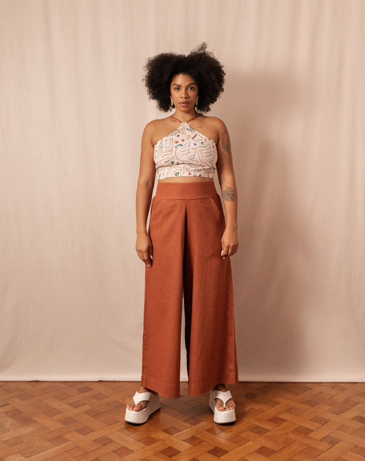 Pantalona Cléo | Linho